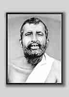 Sri Ramakrishna - Meditation Bust Photo