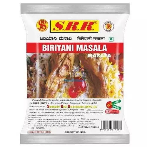 SRR Biriyani Masala- 50g SRR Biriyani Masala- 50g