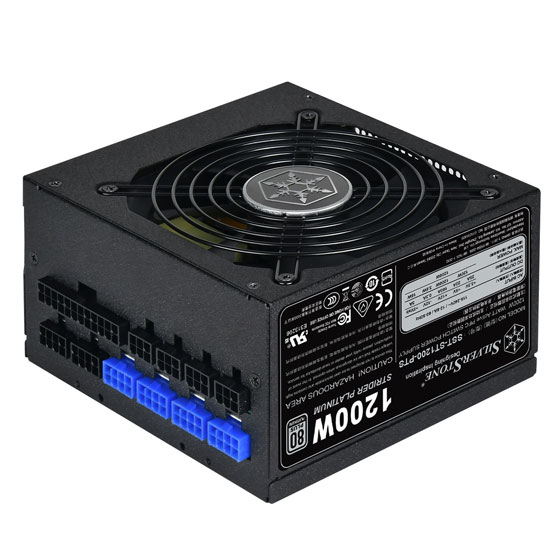SilverStone Power Supply 1200W Fully Modular 80 Plus Platinum (ST1200-PTS) SilverStone Power Supply 1200W Fully Modular 80 Plus Platinum (ST1200-PTS)