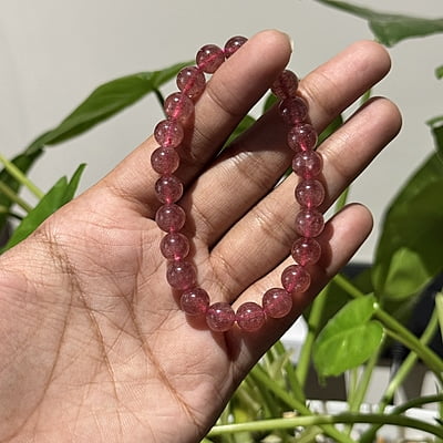 Strawberry quartz Crystal Strawberry quartz Crystal
