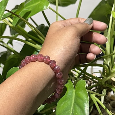 Strawberry quartz Crystal Strawberry quartz Crystal