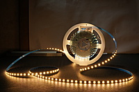 Strip 120 LEDs/Mtr (WW) 5mm Strip 120 LEDs/Mtr (WW) 5mm