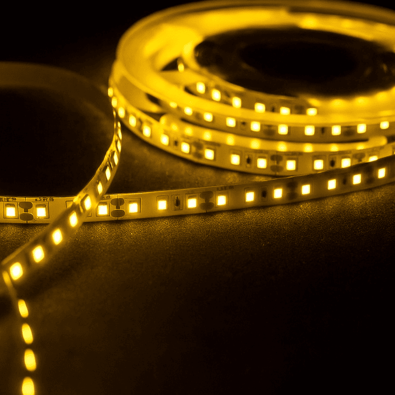 Strip 120 LEDs/Mtr (Yellow) Strip 120 LEDs/Mtr (Yellow)