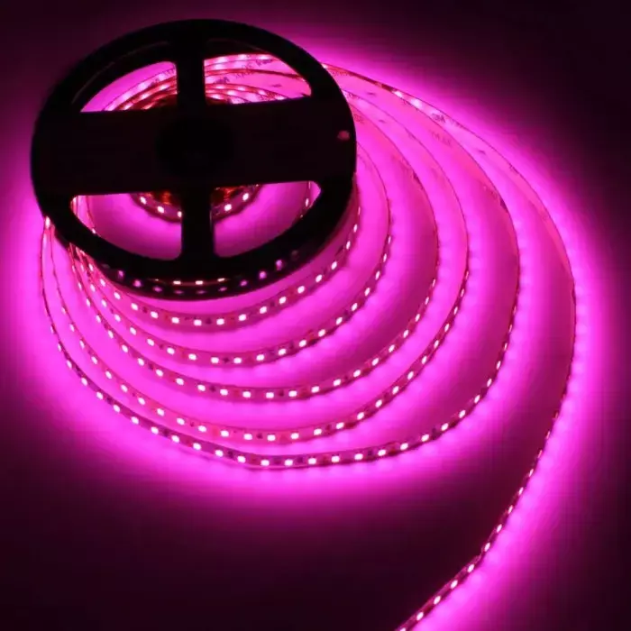 Strip 120 LEDs/Mtr (Pink) Strip 120 LEDs/Mtr (Pink)