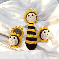 Crochet Sunflower Sleep Buddy Crochet Sunflower Sleep Buddy