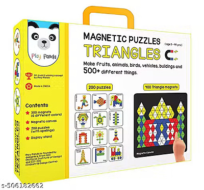 Magnetic Puzzle Triangles