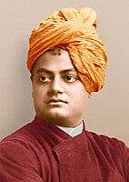 Swami Vivekananda - Chicago 1893 Bust Photo