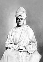 Swami Vivekananda in Meditation Posture
