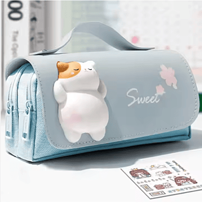 New EVA Pencil Cases 3D Large Capacity Double-Layer Portable Cartoon Kids Students Stationery Bags Zipper Children Gift New EVA Pencil Cases 3D Large Capacity Double-Layer Portable Cartoon Kids Students Stationery Bags Zipper Children Gift
