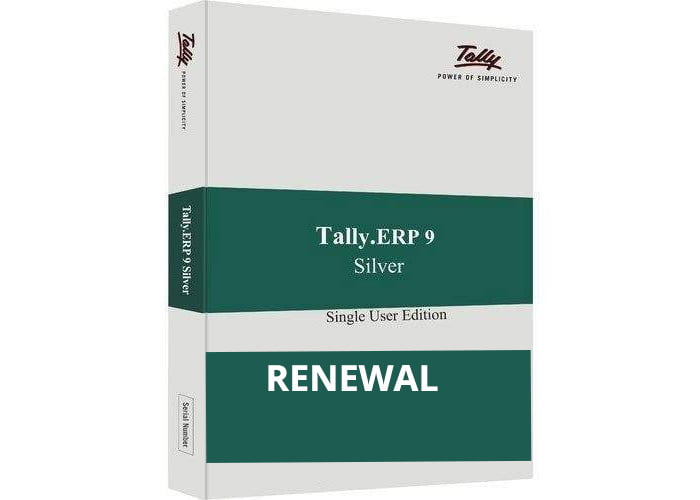 Tally.NET Single user SILVER - 1 yr Subs. Renewal (Tally partner change) Tally.NET Single user SILVER - 1 yr Subs. Renewal (Tally partner change)