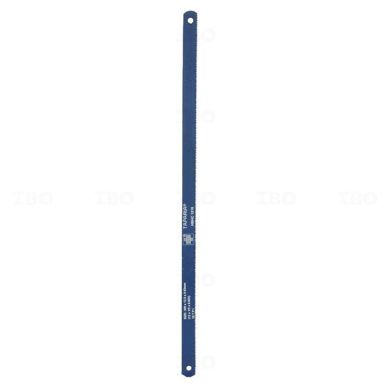 TAPARIA Hacksaw Blades Carbon Steel All Hard (18 TPI) 300x12.5x0.63mm 26B HBHC 1218 TAPARIA Hacksaw Blades Carbon Steel All Hard (18 TPI) 300x12.5x0.63mm 26B HBHC 1218