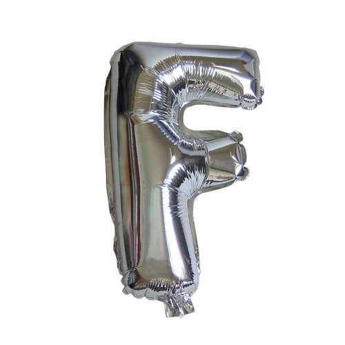 The Magic Balloons Store-16" Silver A foil Balloon Alphabets