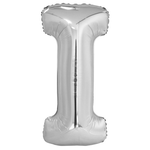 The Magic Balloons Store-16" Silver A foil Balloon Alphabets