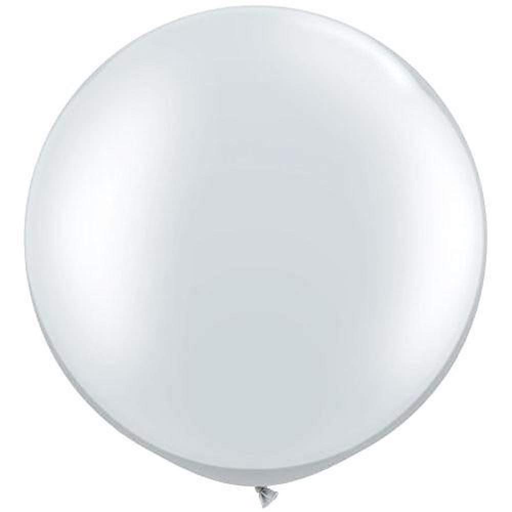 The Magic Balloons store- Latex 36" Silver bladder balloons-181315 The Magic Balloons store- Latex 36" Silver bladder balloons-181315