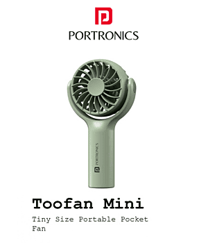 Fan Portronics Portable