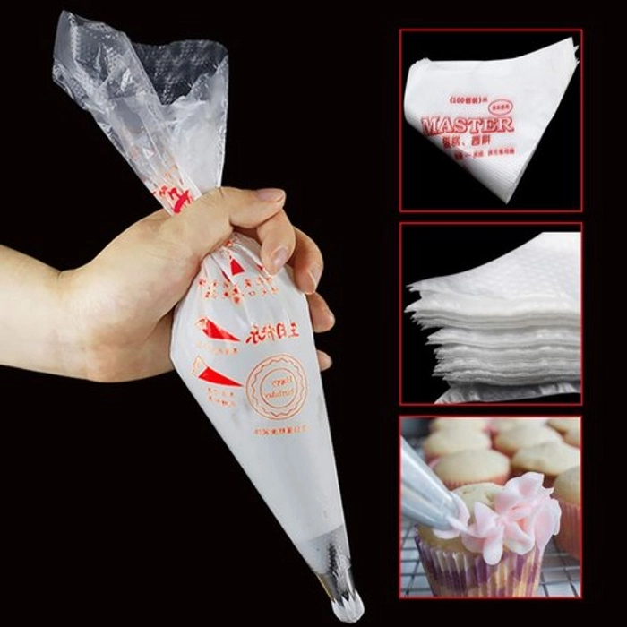 Piping bag 100pc big