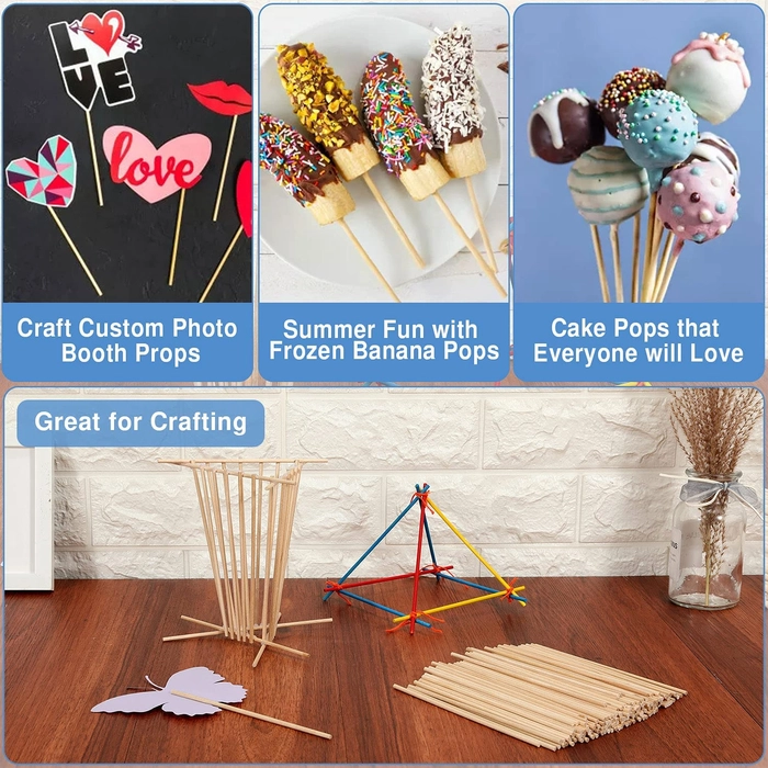 Dowels wooden small 10pc Dowels wooden small 10pc