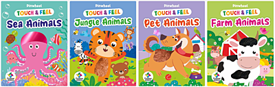 Touch And Feel-Set of 4 Books Touch And Feel-Set of 4 Books