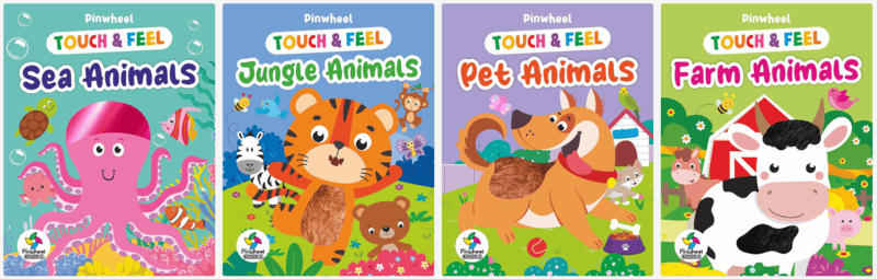 Touch And Feel-Set of 4 Books Touch And Feel-Set of 4 Books