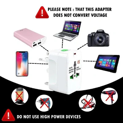Travel Universal Adapter | with LED & Child Safety Shutter-Universal Socket Travel Universal Adapter | with LED & Child Safety Shutter-Universal Socket