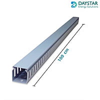 Cable Tray PVC FRLS Type Standard Slot Cable Manager Duct 45MM X 60MM X 100MM Cable Tray PVC FRLS Type Standard Slot Cable Manager Duct 45MM X 60MM X 100MM