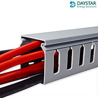 Cable Tray PVC FRLS Type Standard Slot Cable Manager Duct 45MM X 60MM X 100MM Cable Tray PVC FRLS Type Standard Slot Cable Manager Duct 45MM X 60MM X 100MM