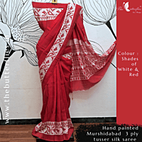 Murshidabad Tusser silk saree RIYSTSK21988
