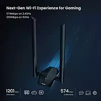 Tenda U18a AX1800 wifi6 Dual-band Wireless USB Adapter with External Anteena ,Supports Windows 11 & 10 (Black) Tenda U18a AX1800 wifi6 Dual-band Wireless USB Adapter with External Anteena ,Supports Windows 11 & 10 (Black)