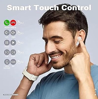 Ultrapods Max TWS Earbud Bluetooth 5.3 Wireless with Transparent