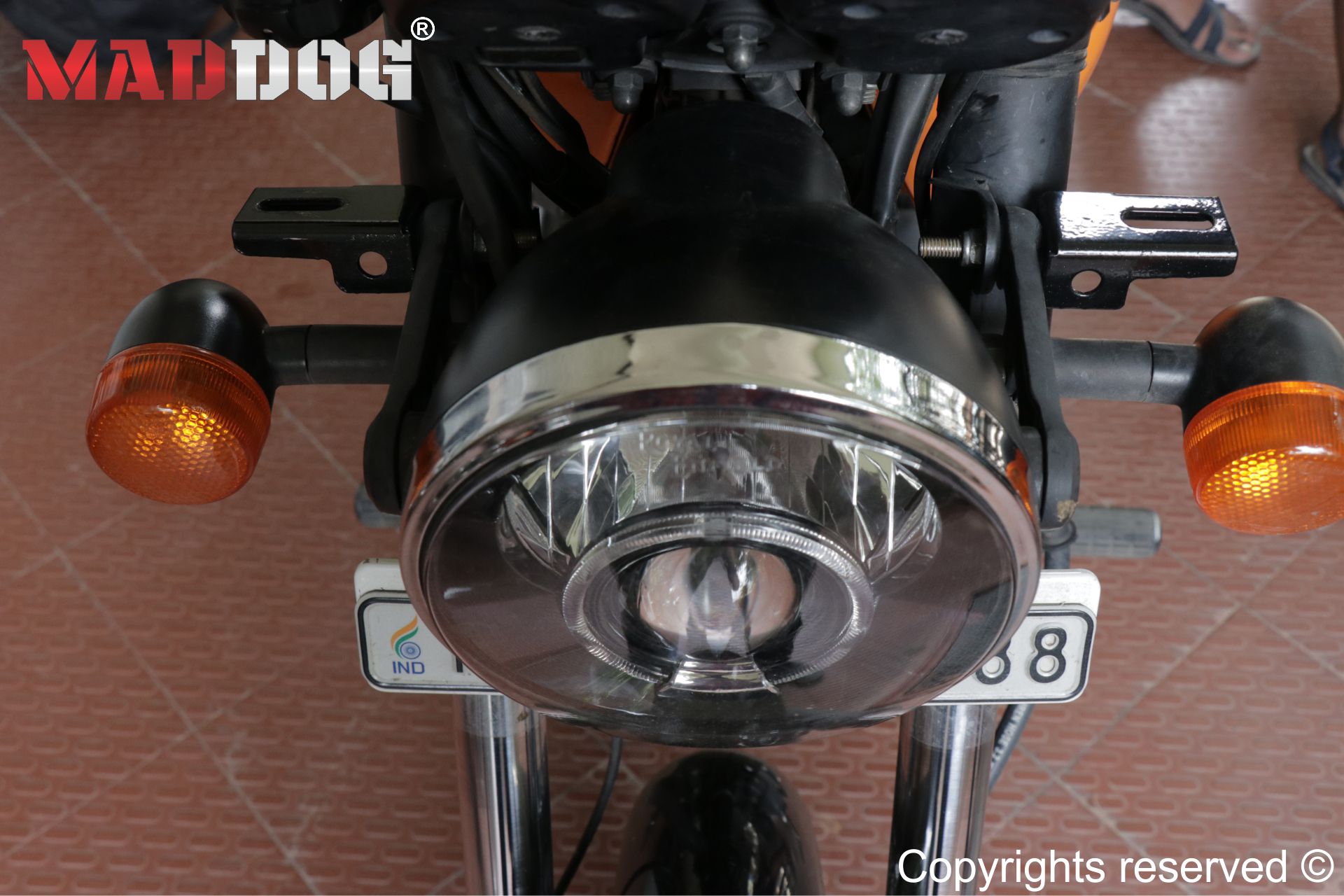 Maddog Universal Headlight Clamp Maddog Universal Headlight Clamp
