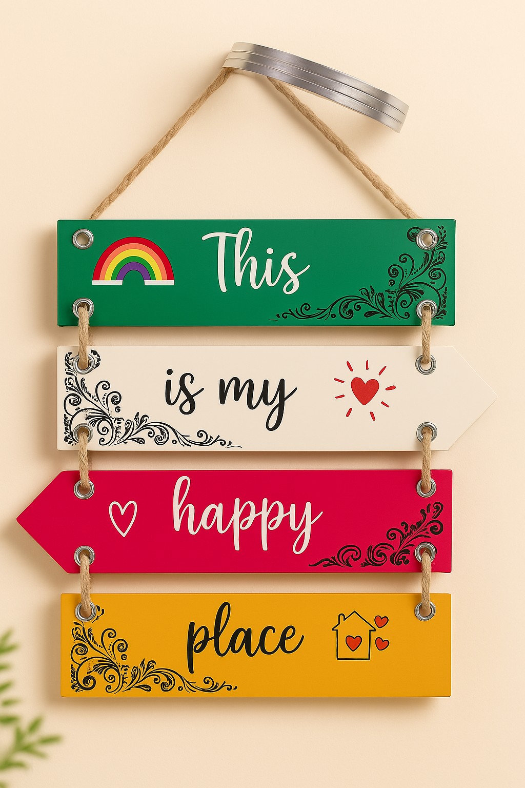 Welcome board - MDF wall hanging