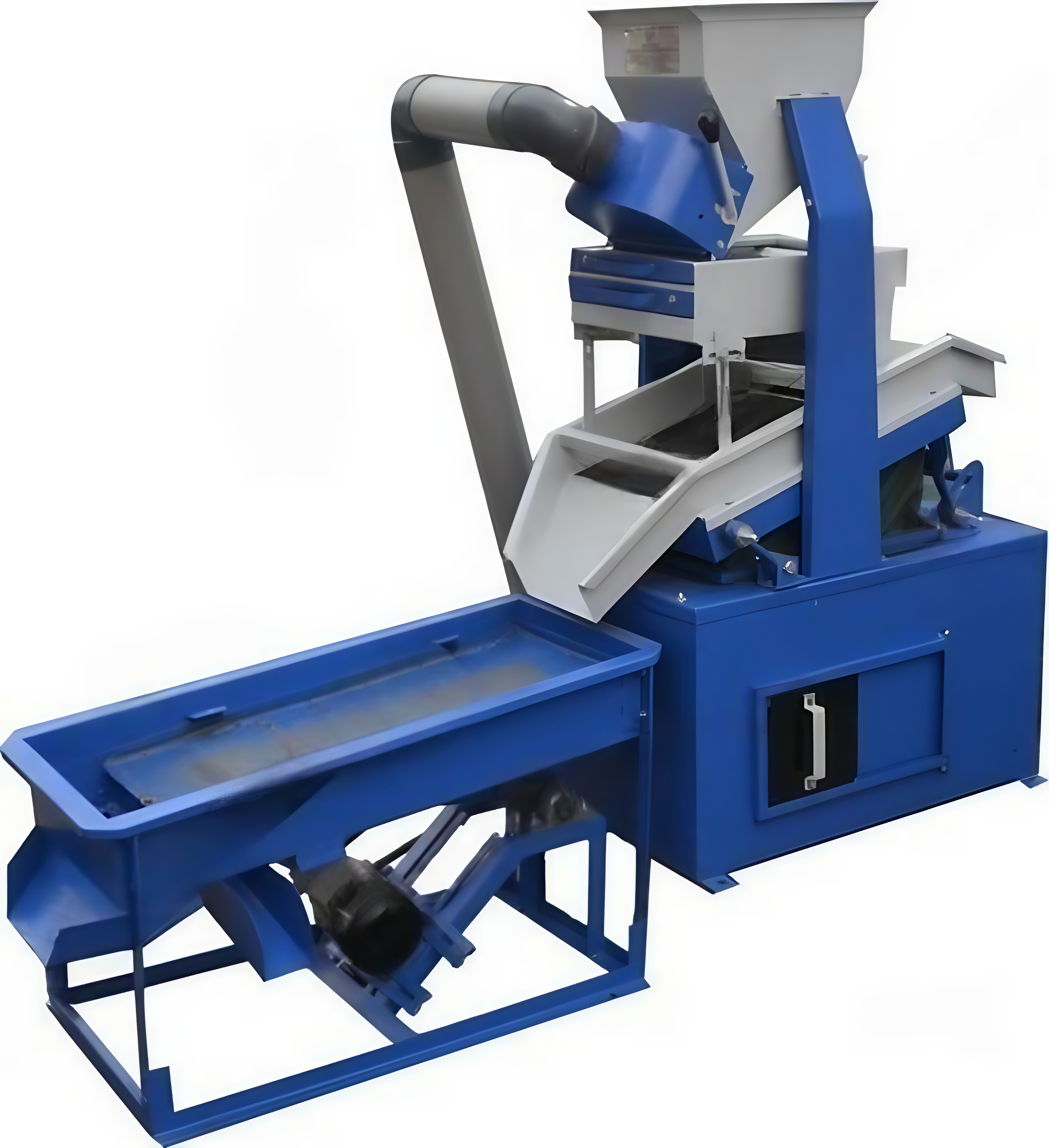 Destoner cum Grader with Aspirator – 3 HP | 500 Kg/Hr | Multi-Grain Cleaner