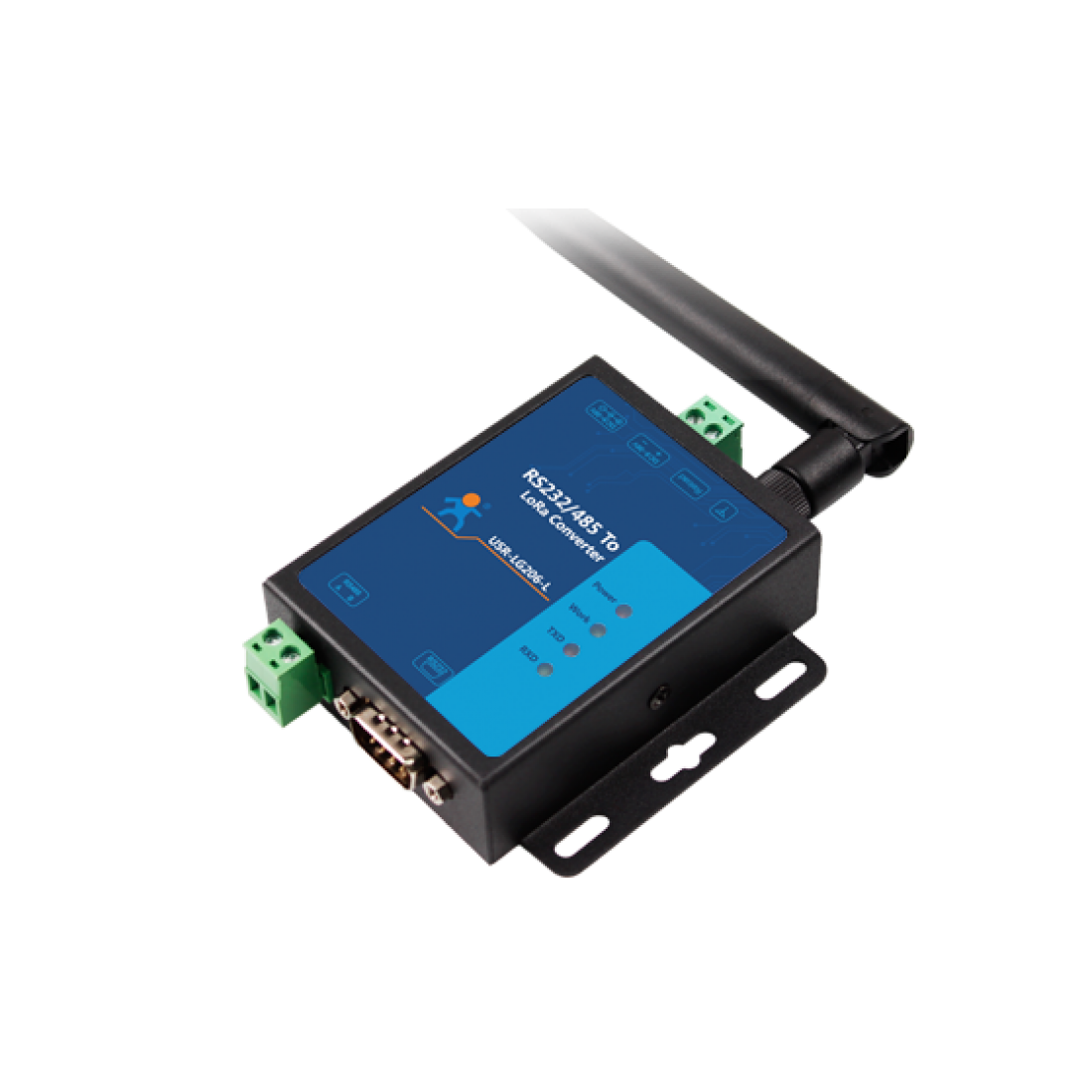 USR-LG206-H-P LoRa Modem Serial RS232 RS485 to LoRa Converter - Antenna/ Power Adapter / Serial Cable Included USR-LG206-H-P LoRa Modem Serial RS232 RS485 to LoRa Converter - Antenna/ Power Adapter / Serial Cable Included