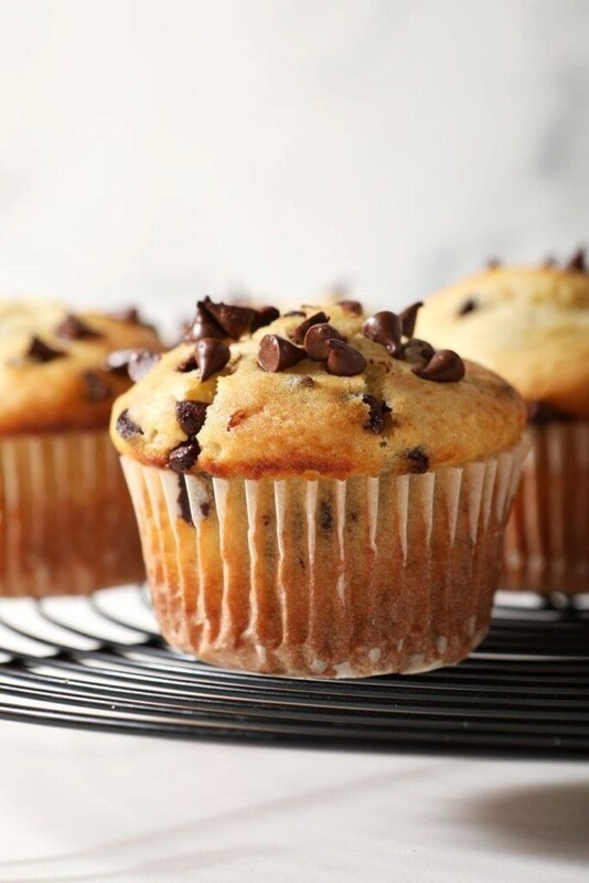 Vanilla choco chips muffins