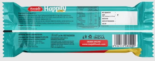 Raajali - HAPPIFY SLICED VANILLA CAKE (50G PER PACK) Raajali - HAPPIFY SLICED VANILLA CAKE (50G PER PACK)