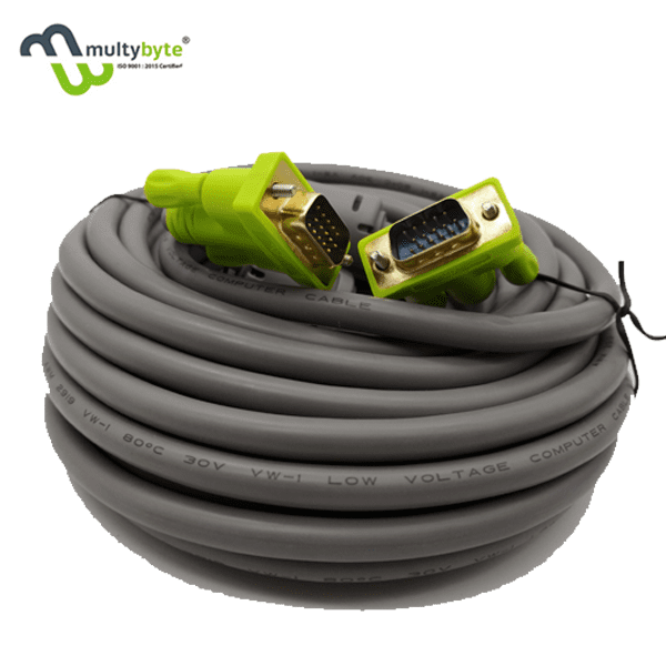 MULTYBYTE VGA CABLE 10 MTR MULTYBYTE VGA CABLE 10 MTR