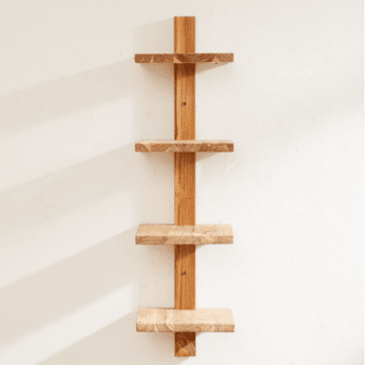 Woodenlia Column Wood Wall Shelf Woodenlia Column Wood Wall Shelf