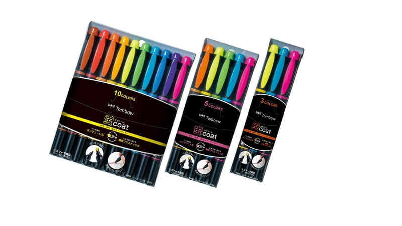 TOMBOW MONO EDGE TWIN TIP HIGHLIGHTER, SET TOMBOW MONO EDGE TWIN TIP HIGHLIGHTER, SET