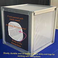 window entry and exit trap for the study of endophilic behavior of mosquitoes window entry and exit trap for the study of endophilic behavior of mosquitoes