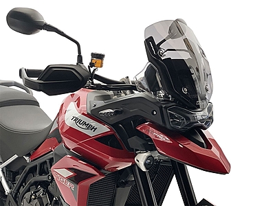 WRS Race High Dark Smoked Sport Windscreen for TRIUMPH TIGER 850 / 900 / GT / PRO 2020-2024