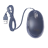 Wired Optical Mouse AD-201, 1000 DPI High Precision, Ergonomic Design, Plug & Play for Office and Gaming