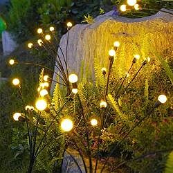 8 Stick RGB Fire Fly Garden Light Auto On Off Rechargeable Waterproof Garden Lights 8 Stick RGB Fire Fly Garden Light Auto On Off Rechargeable Waterproof Garden Lights