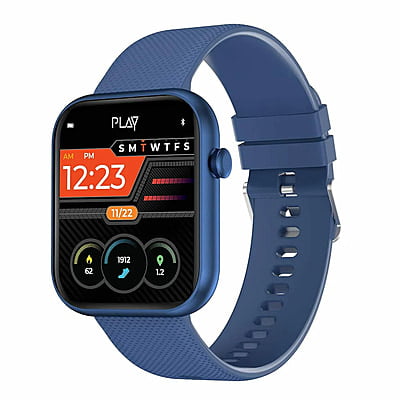 PLAY Playfit Dial3 Smartwatch Blue+Blue