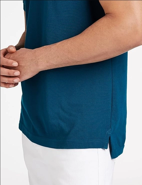 Symbol Men's Cotton Rich Solid Polo Tshirt | Collar Tshirts | Half Sleeves | Plain-Regular Fit