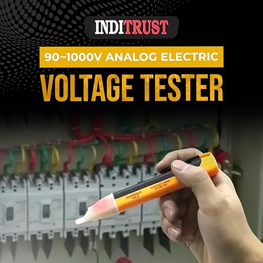 Inditrust Touchless Voltage Tester Pen (90-1000V AC) Inditrust Touchless Voltage Tester Pen (90-1000V AC)