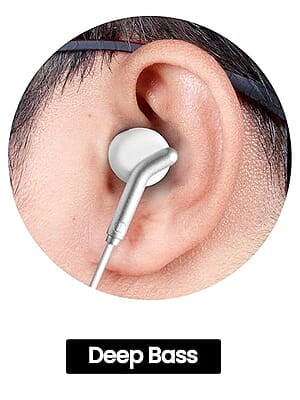 ZEBRONICS Zeb-Bro Wired Earphone (White) ZEBRONICS Zeb-Bro Wired Earphone (White)