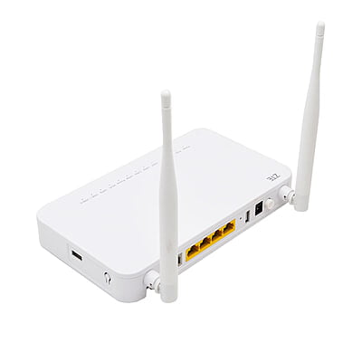 Refurbished ZTE ZXHN F670L | ONT | WiFi, 1x GPON, 4x RJ45 1000Mb/s, 1x RJ11, 1x USB