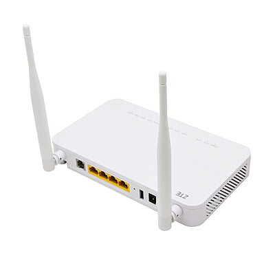 Refurbished ZTE ZXHN F670L | ONT | WiFi, 1x GPON, 4x RJ45 1000Mb/s, 1x RJ11, 1x USB