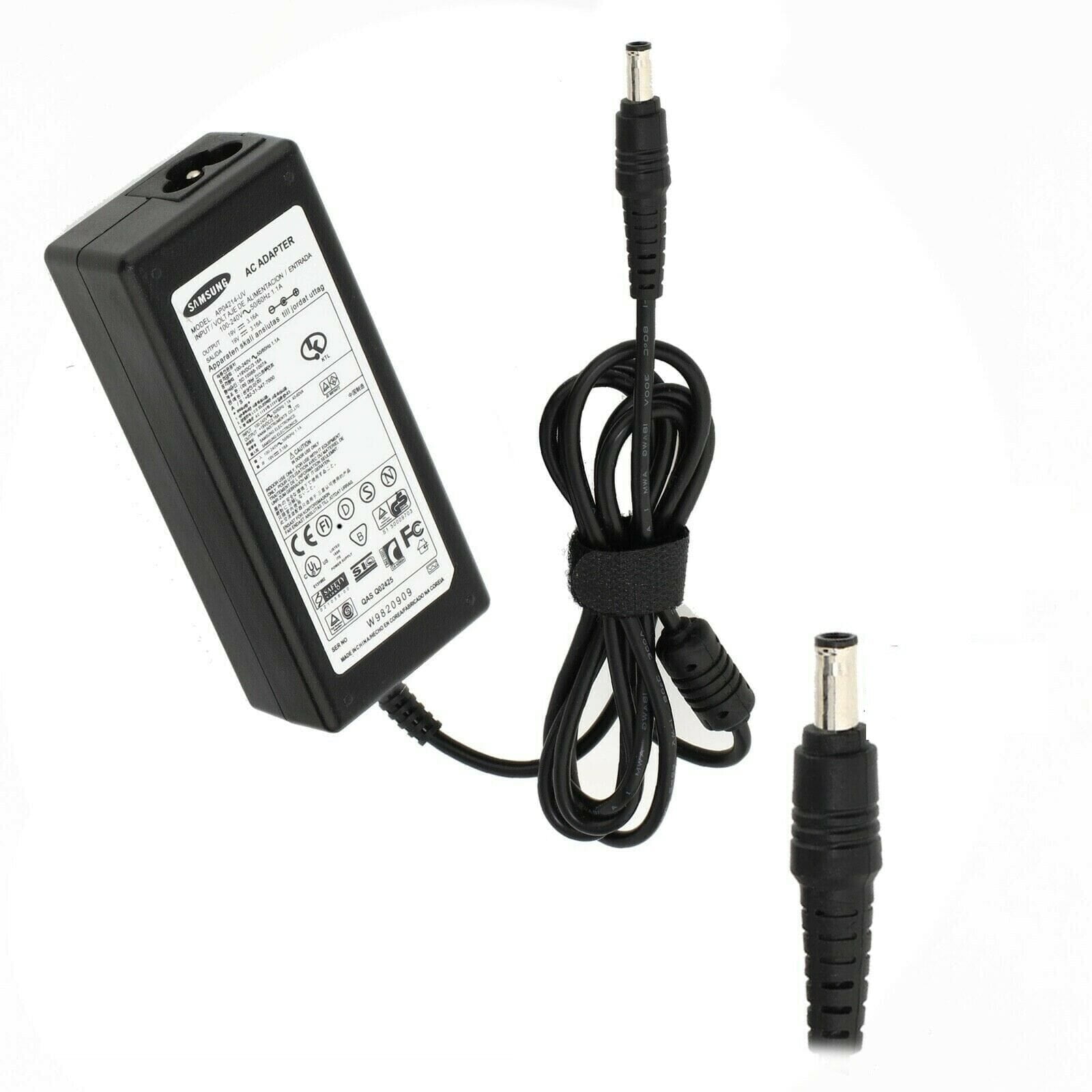 "Samsung laptop adapter with a compact, lightweight design, providing fast and efficient power delivery to Samsung laptops for reliable and consistent charging." "Samsung laptop adapter with a compact, lightweight design, providing fast and efficient power delivery to Samsung laptops for reliable and consistent charging."